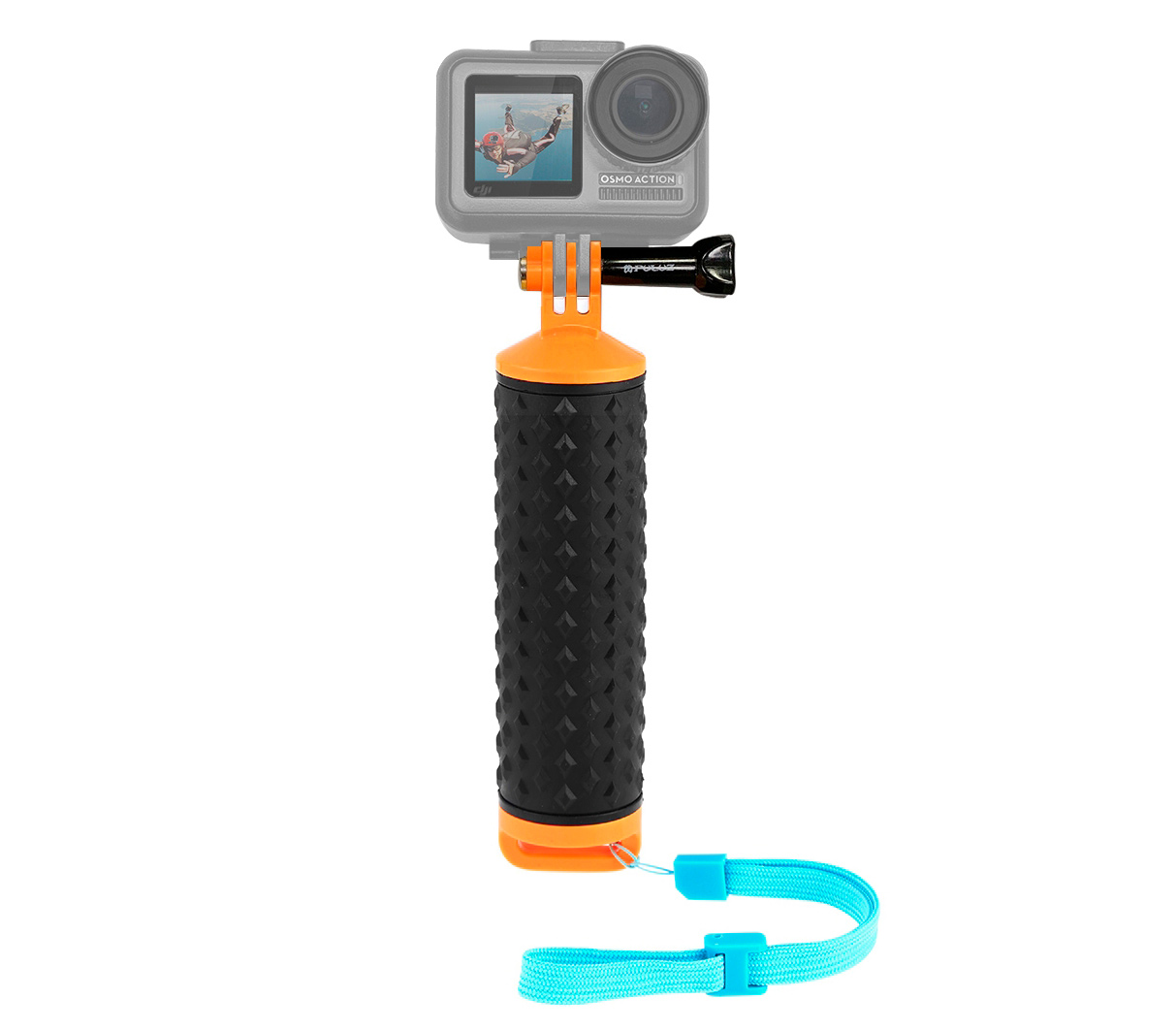 Рукоятка-поплавок Puluz PU329Y Floating Handle Hand Grip, оранжевая