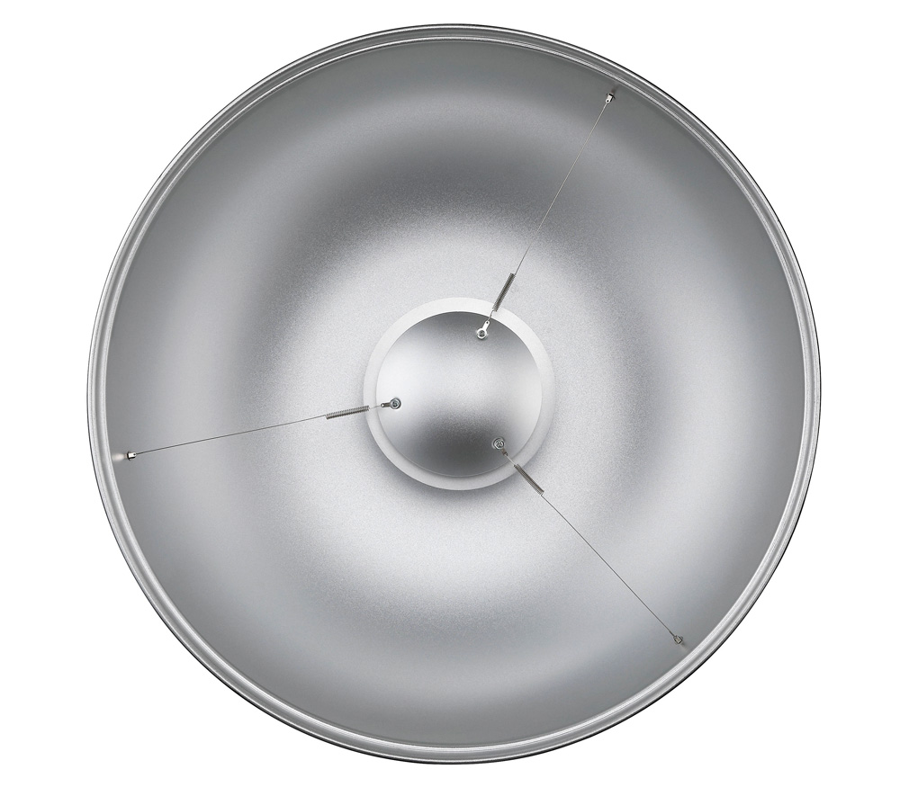 Портретная тарелка Godox BDR-S55, серебристая