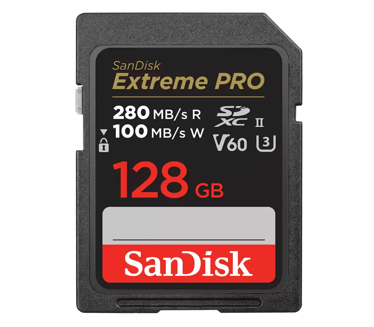 Карта памяти SanDisk SDXC 128GB Extreme PRO UHS-II V60 280/100MB/s
