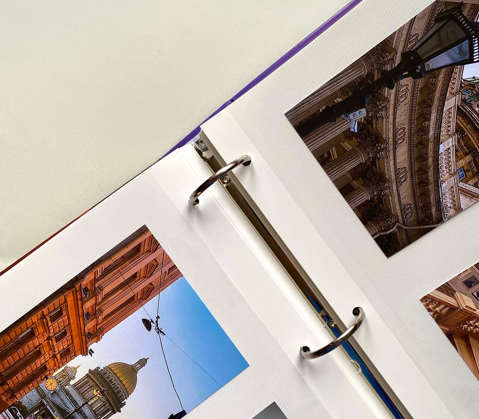 Фотоальбом Полином 50 листов 23х28 см, магнитный, "magic view" Замок