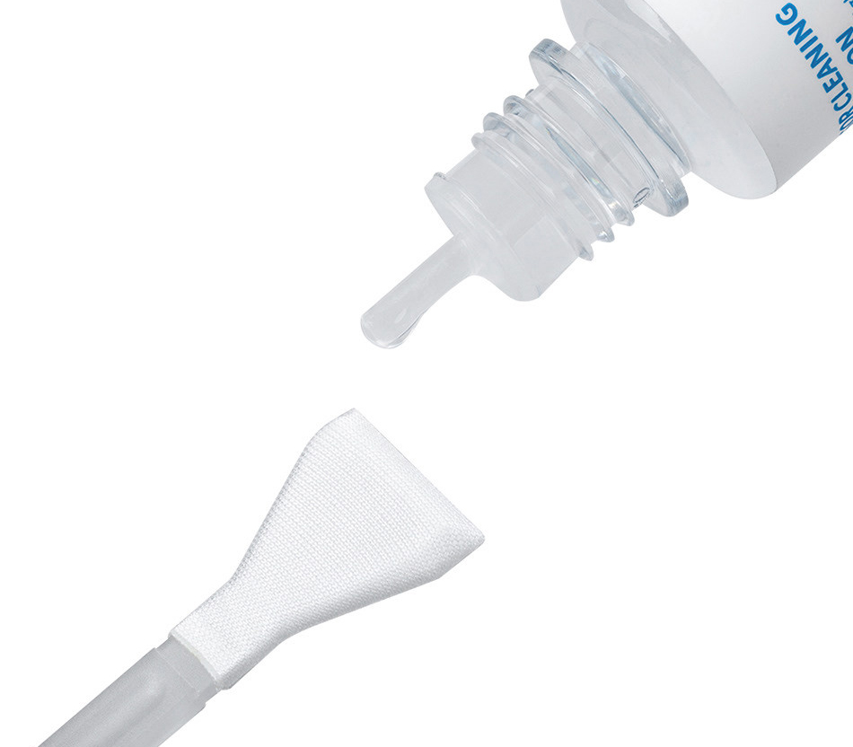 Шваброчки для чистки матриц JJC CL-AS10K2 для APS-C камер, с рукояткой и жидкостью, 10 шт