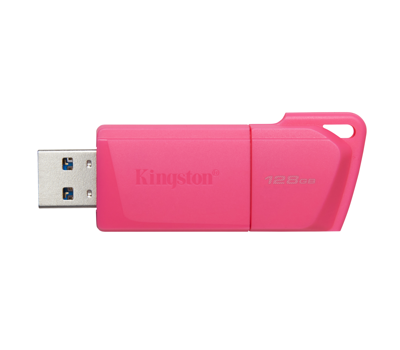 Накопитель Kingston USB3.2 Flash 128GB DataTraveler Exodia M - Neon, розовый
