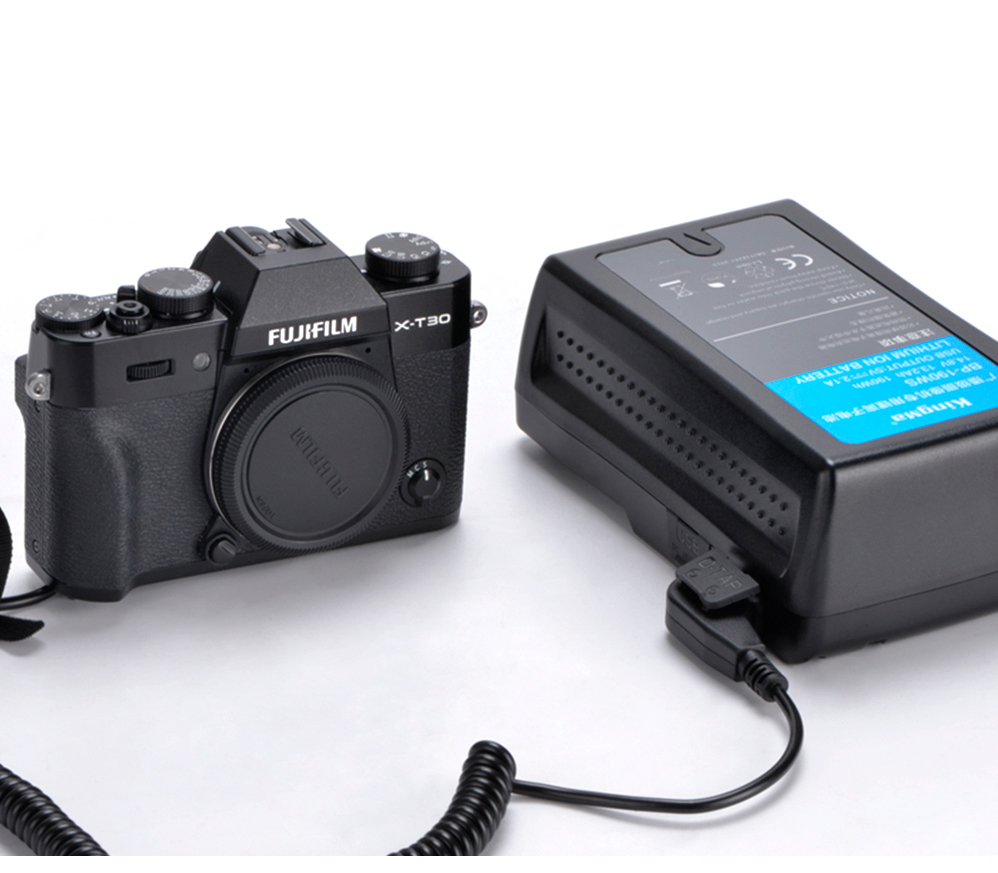 Адаптер питания Kingma DP-W126, D-Tap, вместо Fujifilm NP-W126