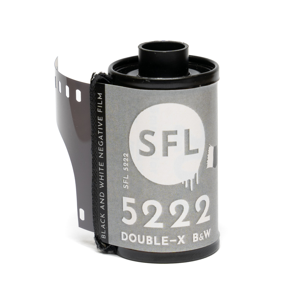 Фотопленка SFL Double-X 5222, ISO 250, ч/б, 12 кадров