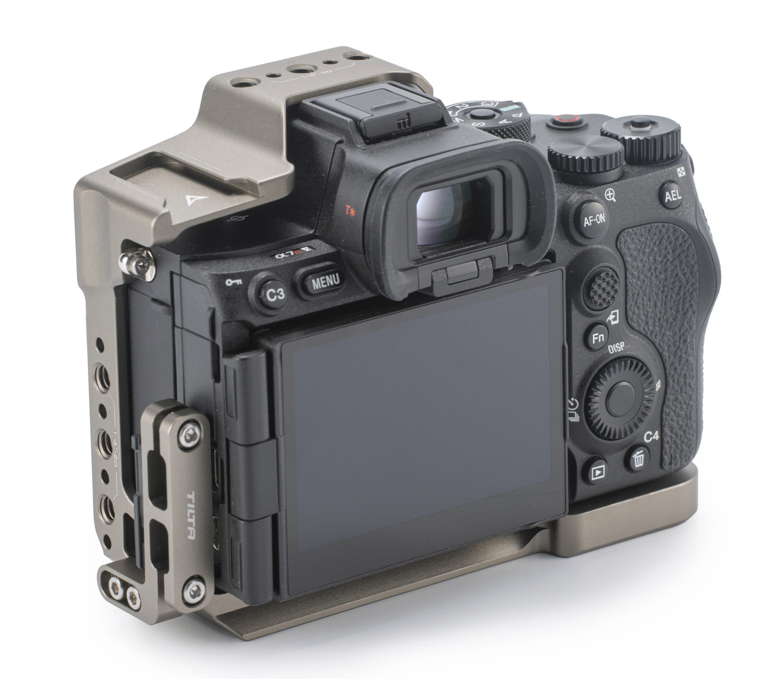 Клетка Tilta Half Cage Pro Kit для Sony a7R V, титаново-серая