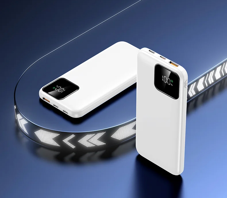 Внешний аккумулятор Aksberry E200 Boosti, 22.5 Вт, 20 000 мАч, белый