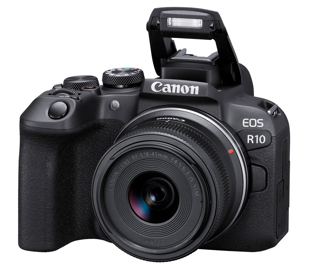 Беззеркальный фотоаппарат Canon EOS R10 Kit RF-S 18-45mm IS STM