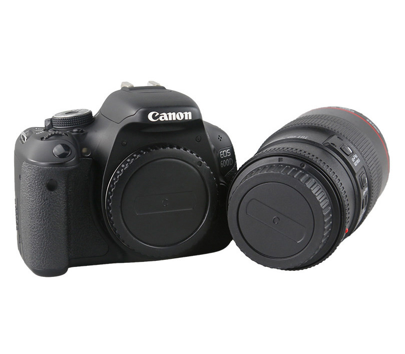 Комплект крышек JJC L-R1, для Canon EF / EF-S (на корпус камеры, на объектив задняя)