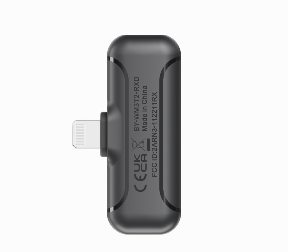 Беспроводная система Boya BY-WM3T2-D2, цифровая 2.4 ГГц, 2 канала, Lightning (уцененный)