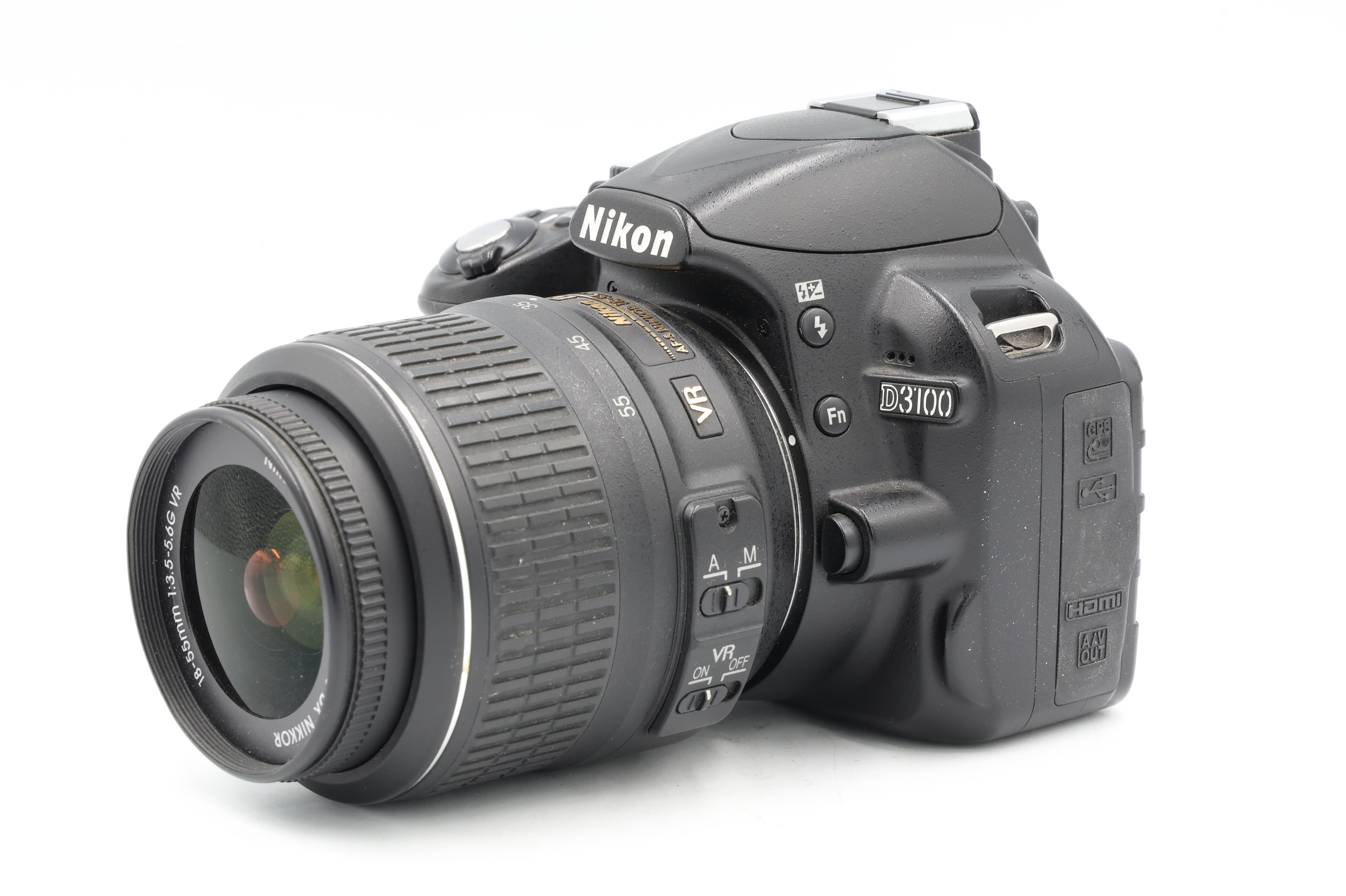 Зеркальный фотоаппарат Nikon D3100 Kit 18-55mm DX (состояние 5-) (б/у)