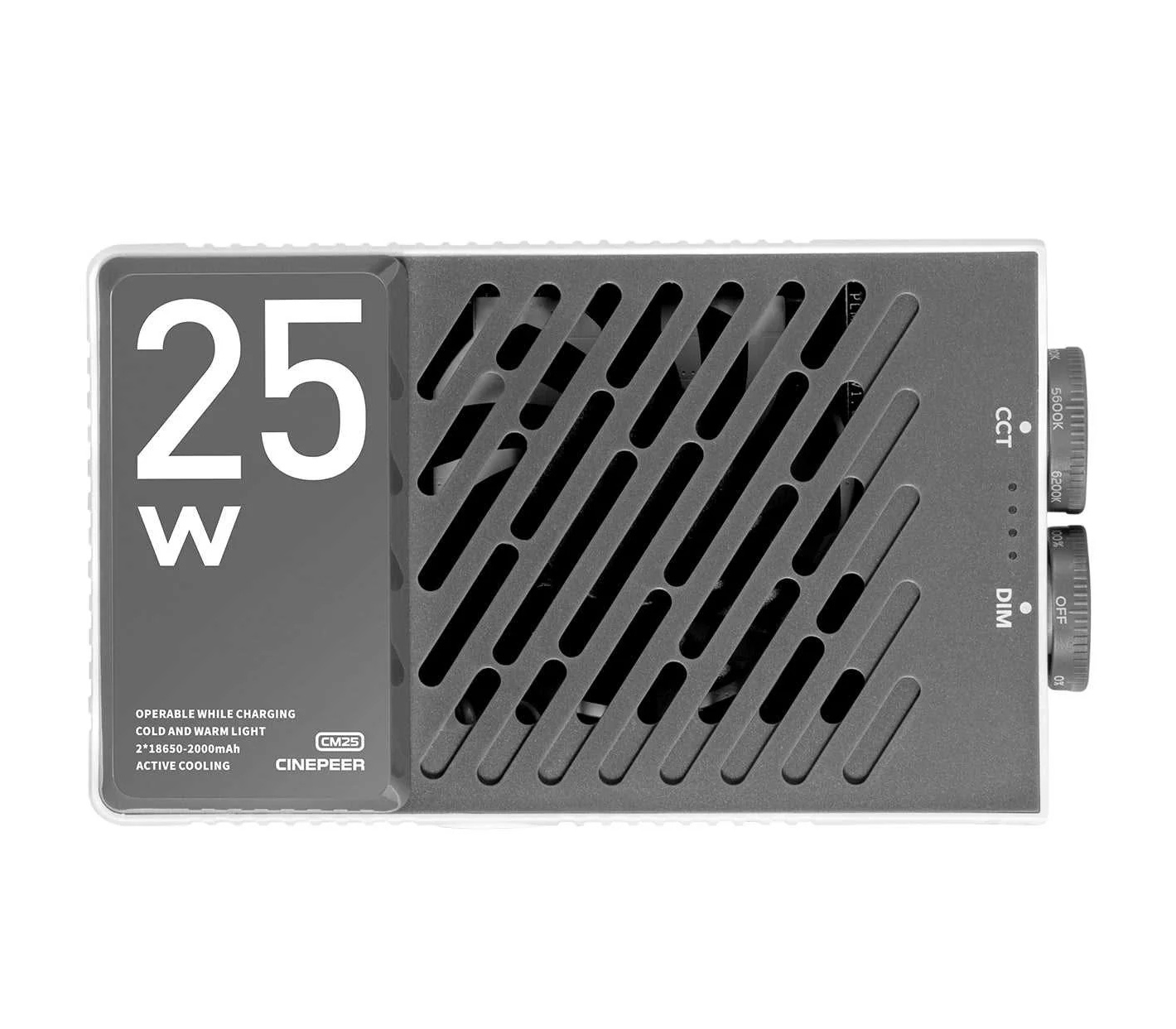 Осветитель Zhiyun CINEPEER CM25, 2700-6200К, 25 Вт