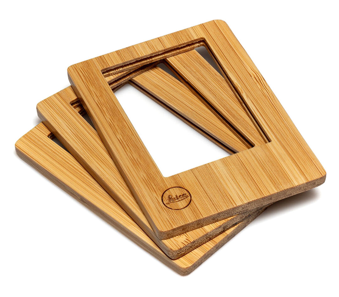 Набор магнитных рамок Leica для фотографий SOFORT, натуральный бамбук