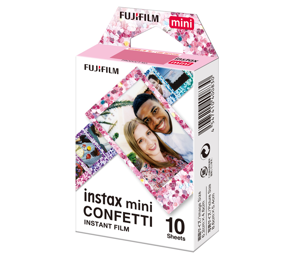 Картридж Fujifilm Instax MINI Confetti, 10 снимков (уцененный)