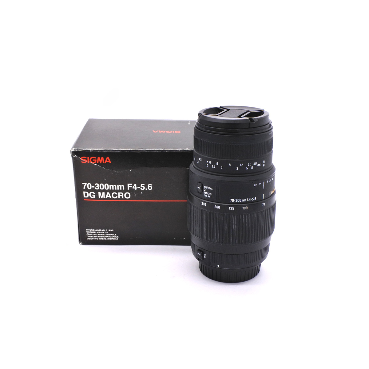 Объектив Sigma AF 70-300mm f/4-5.6 Macro DG Canon (состояние 4-) (б/у)
