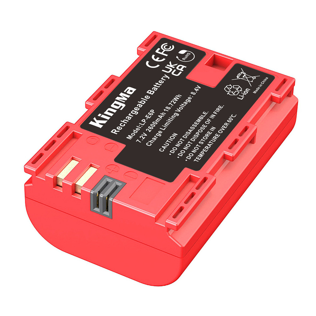 Аккумулятор Kingma LP-E6P 2600mAh с защитным кейсом