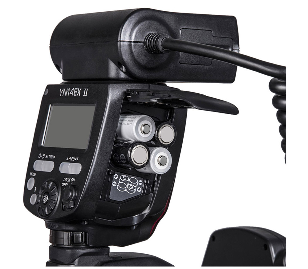 Вспышка Yongnuo Speedlite YN-14EX II Macro TTL для Canon
