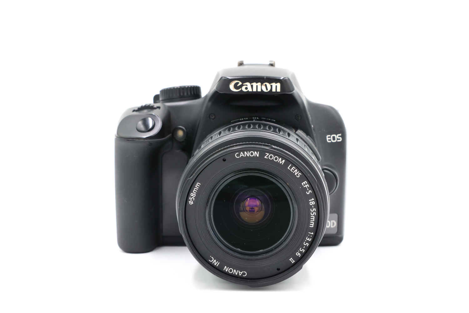Зеркальный фотоаппарат Canon EOS 1000D Kit 18-55 II (состояние 5-) (б/у)