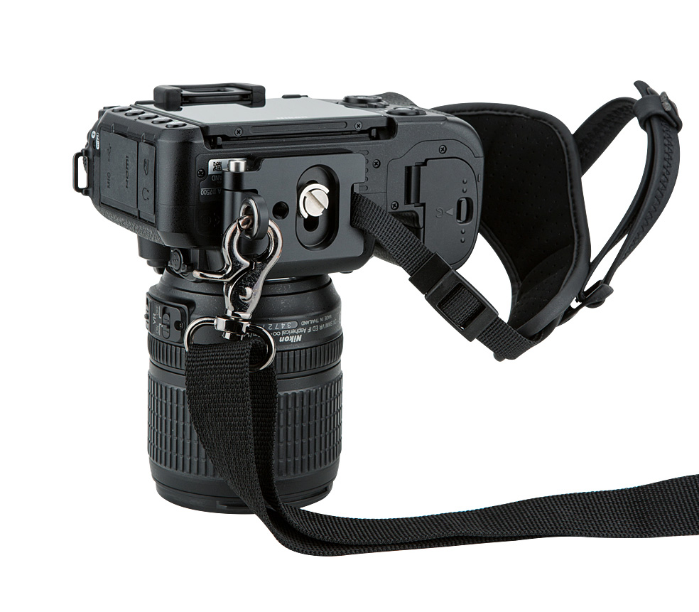 Ремень JJC HS-PRO1M Black, кистевой, с площадкой Arca-Swiss, черный