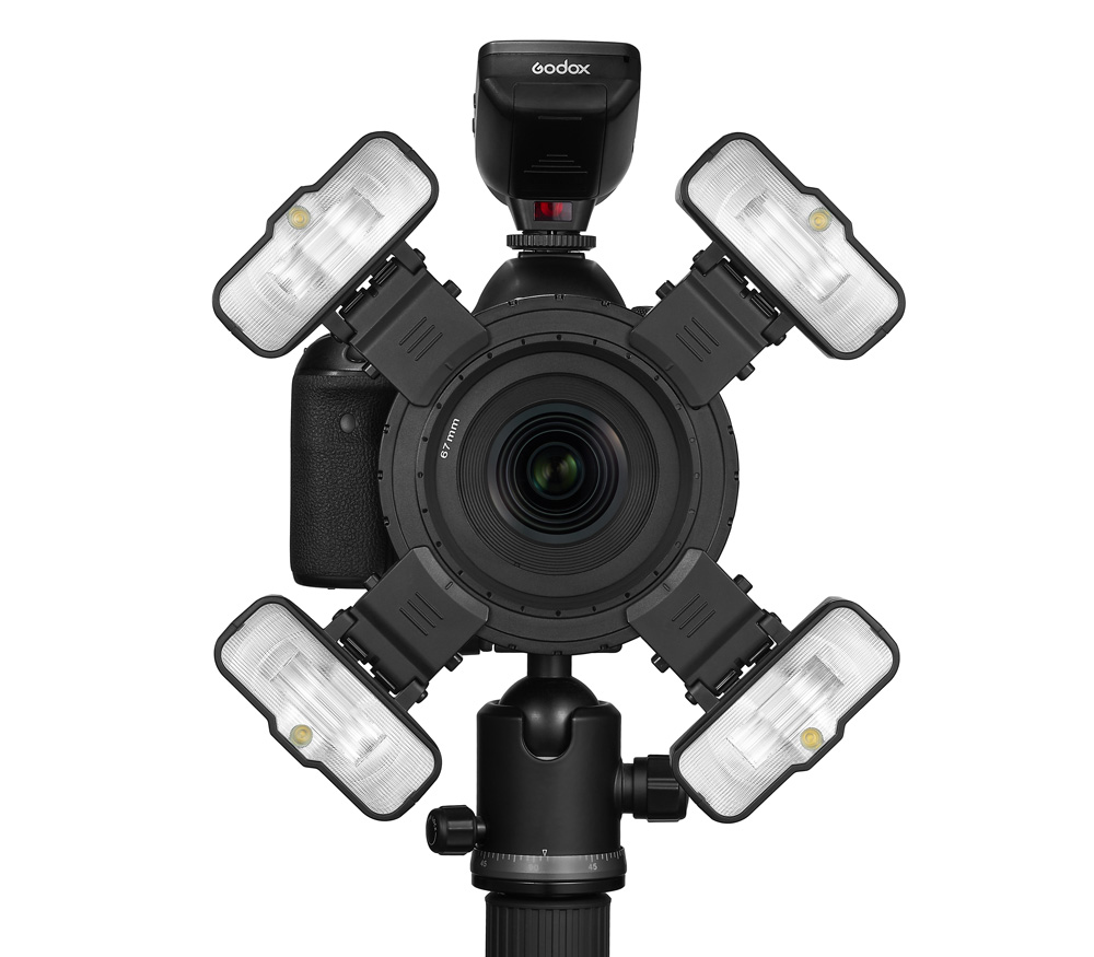 Макровспышка Godox MF12 TTL, универсальная