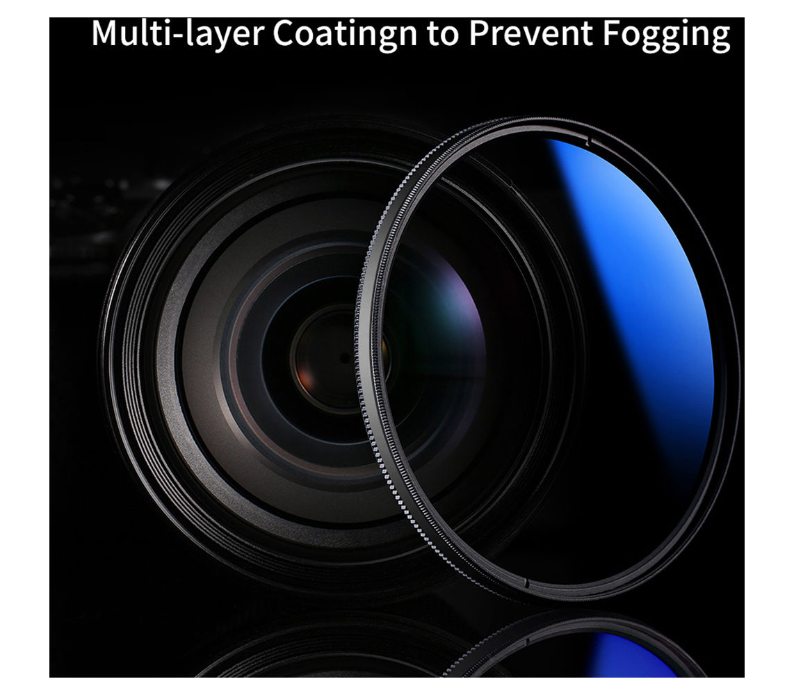 Светофильтр K&F Concept KU12 Classic Series HMC CPL, Blue Coated, 67 мм