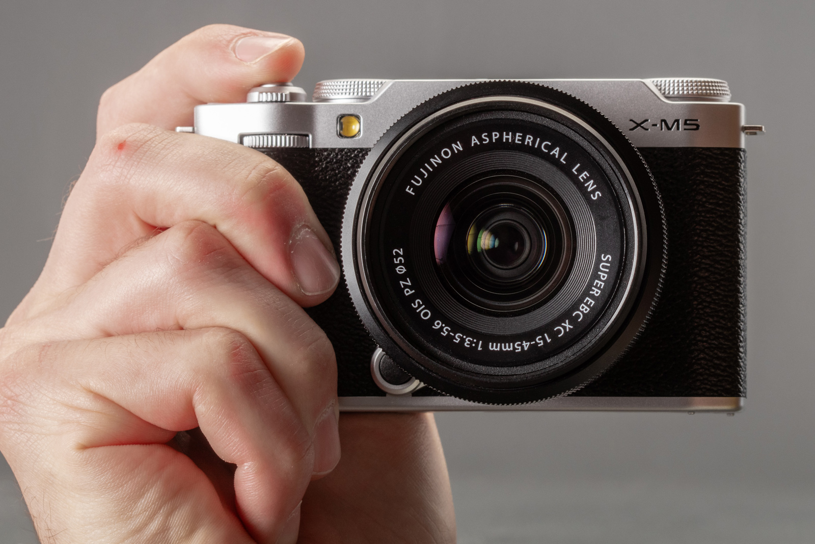 Беззеркальный фотоаппарат Fujifilm X-M5 Kit XC 15-45mm, серебристый