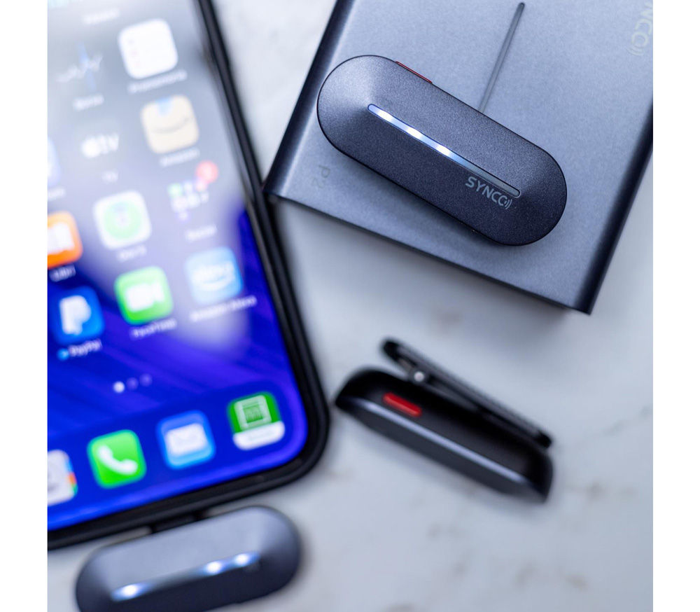 Беспроводная система Synco P2SL 2.4 ГГц, TX+TX+RX, футляр, разъем Lightning (уцененный)