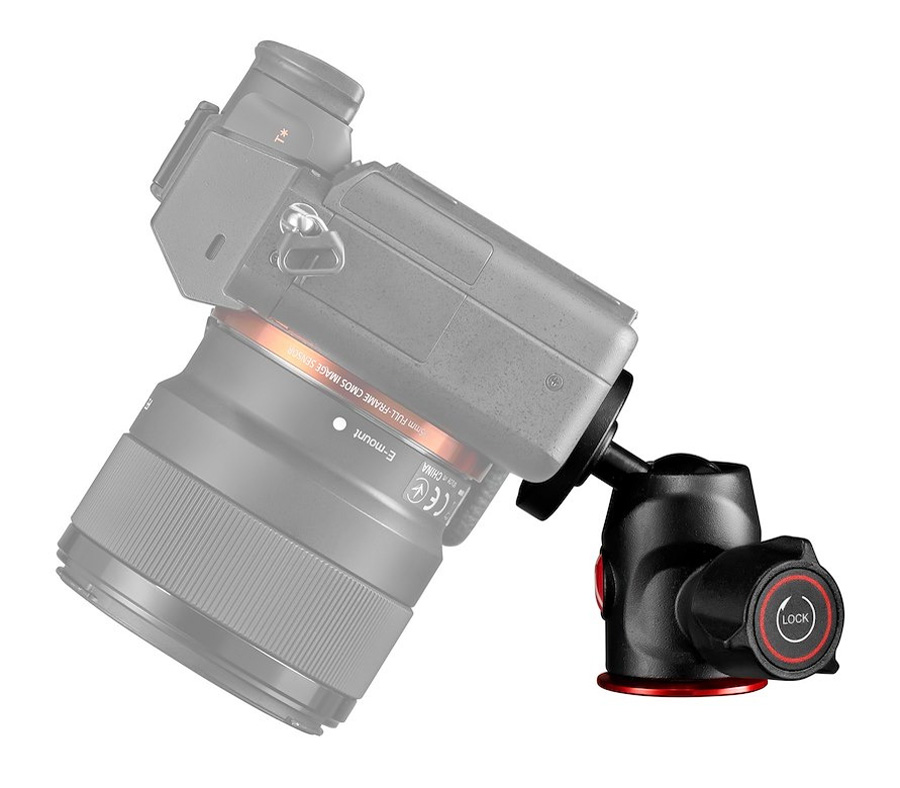 Штативная головка Manfrotto MH492-BH, шаровая, до 4 кг
