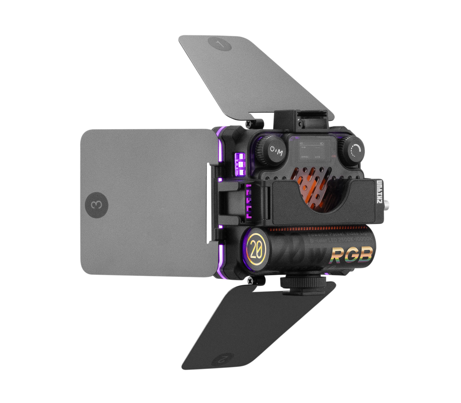 Осветитель Zhiyun Fiveray M20C Combo, светодиодный, 20 Вт, 2500-10000К