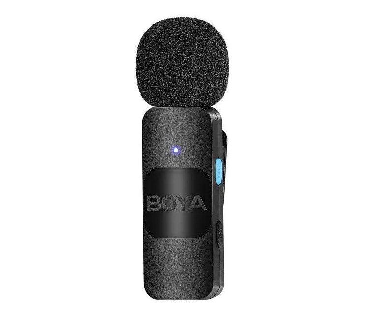 Беспроводная система Boya BY-V10, 2.4 ГГц, TX+RX, USB-C