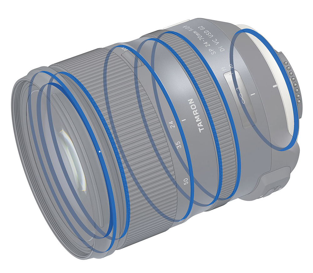 Объектив Tamron AF SP 24-70mm f/2.8 DI VC USD G2 Canon EF