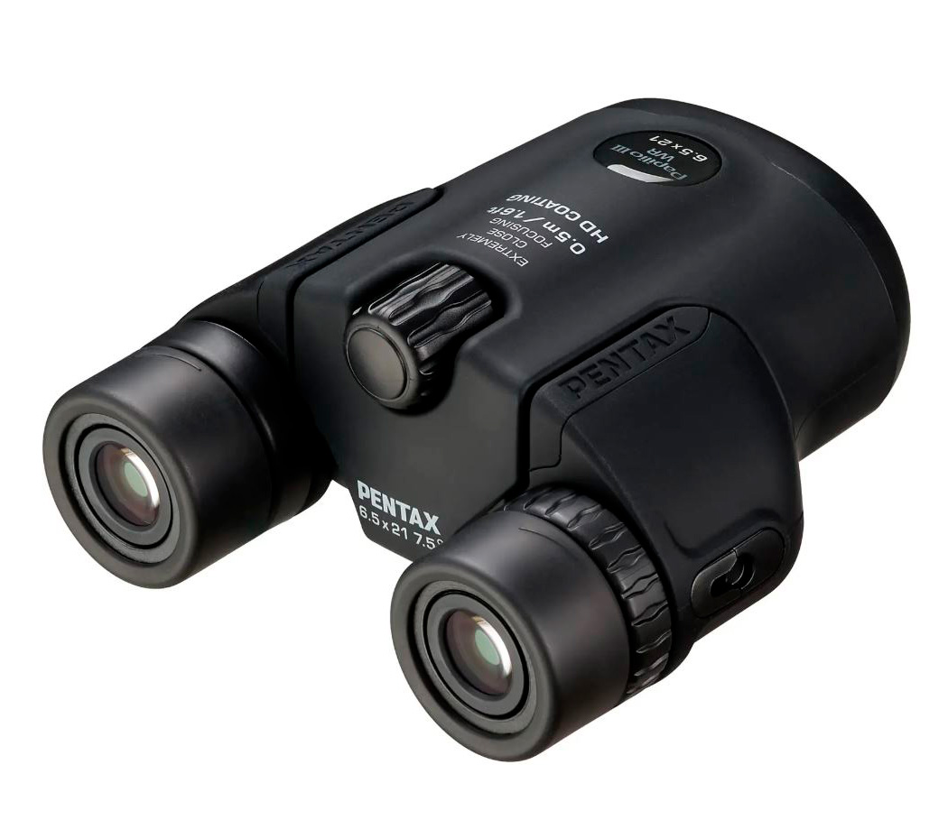 Бинокль Pentax Papilio III 6.5x21 WR черный