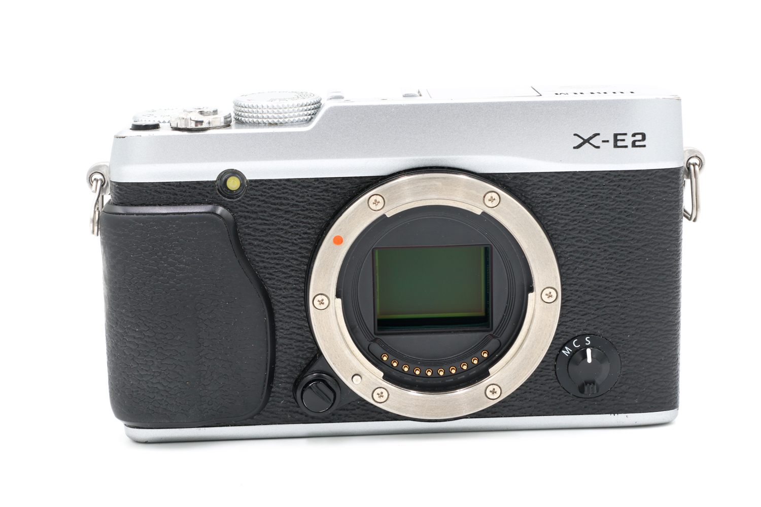 Беззеркальный фотоаппарат Fujifilm X-E2 Body, серебристый (состояние 5-) (б/у)