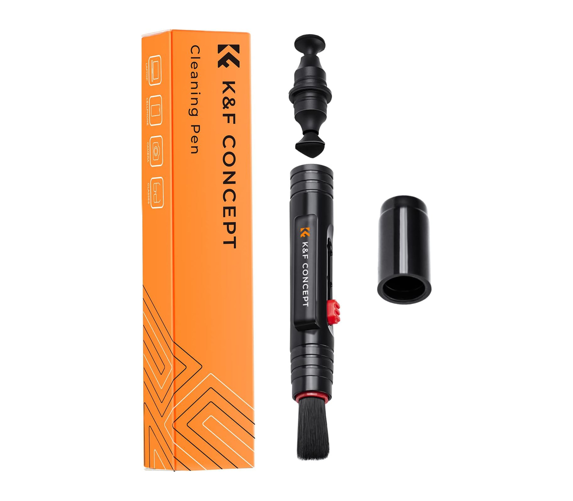 Чистящий карандаш для оптики K&F Concept 1691, с двусторонней насадкой