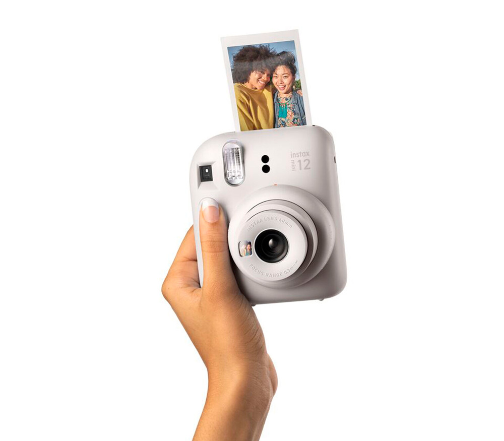 Фотоаппарат моментальной печати Fujifilm Instax MINI 12 Clay White (уцененный)