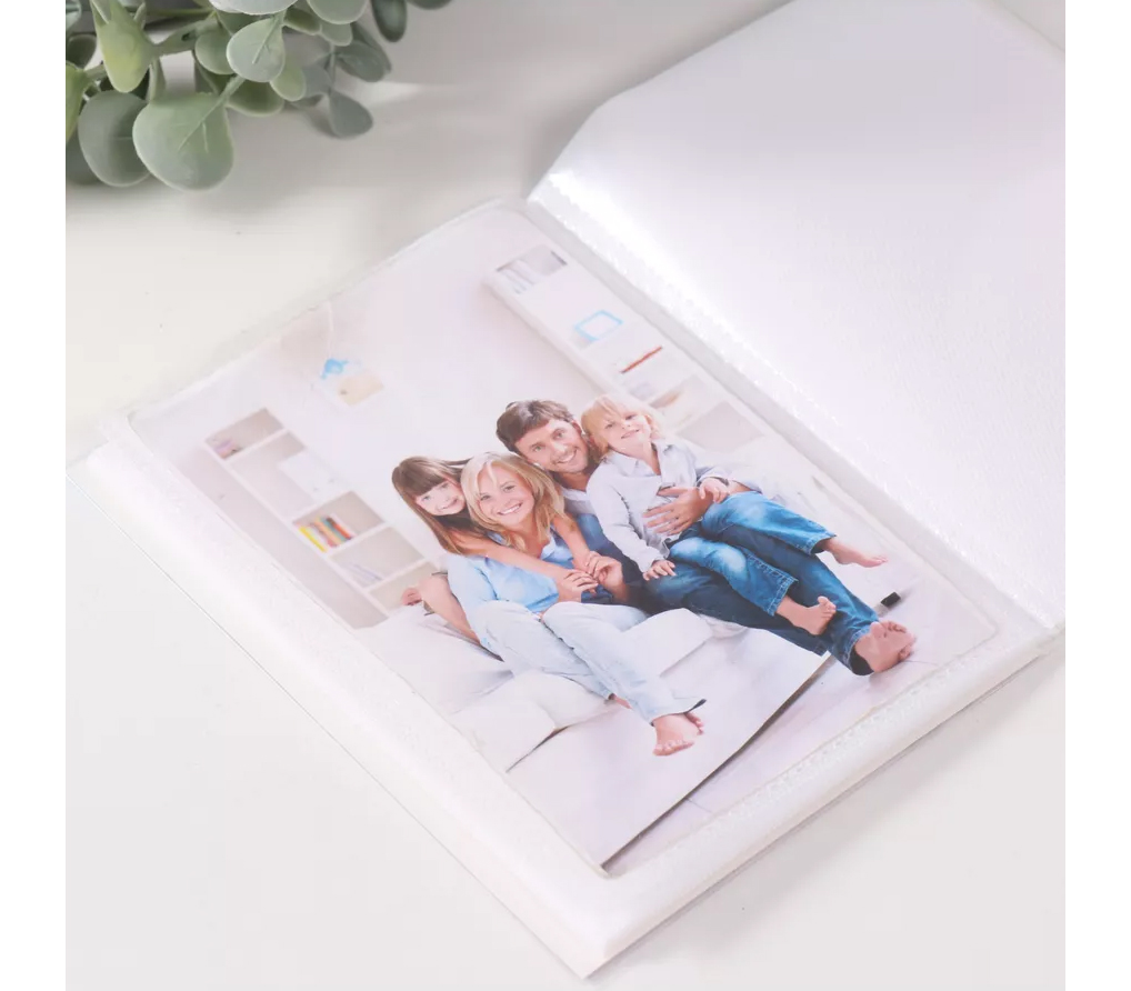 Фотоальбом Полином 10х15 см 36 фото, "Нежный паттерн сиреневый"