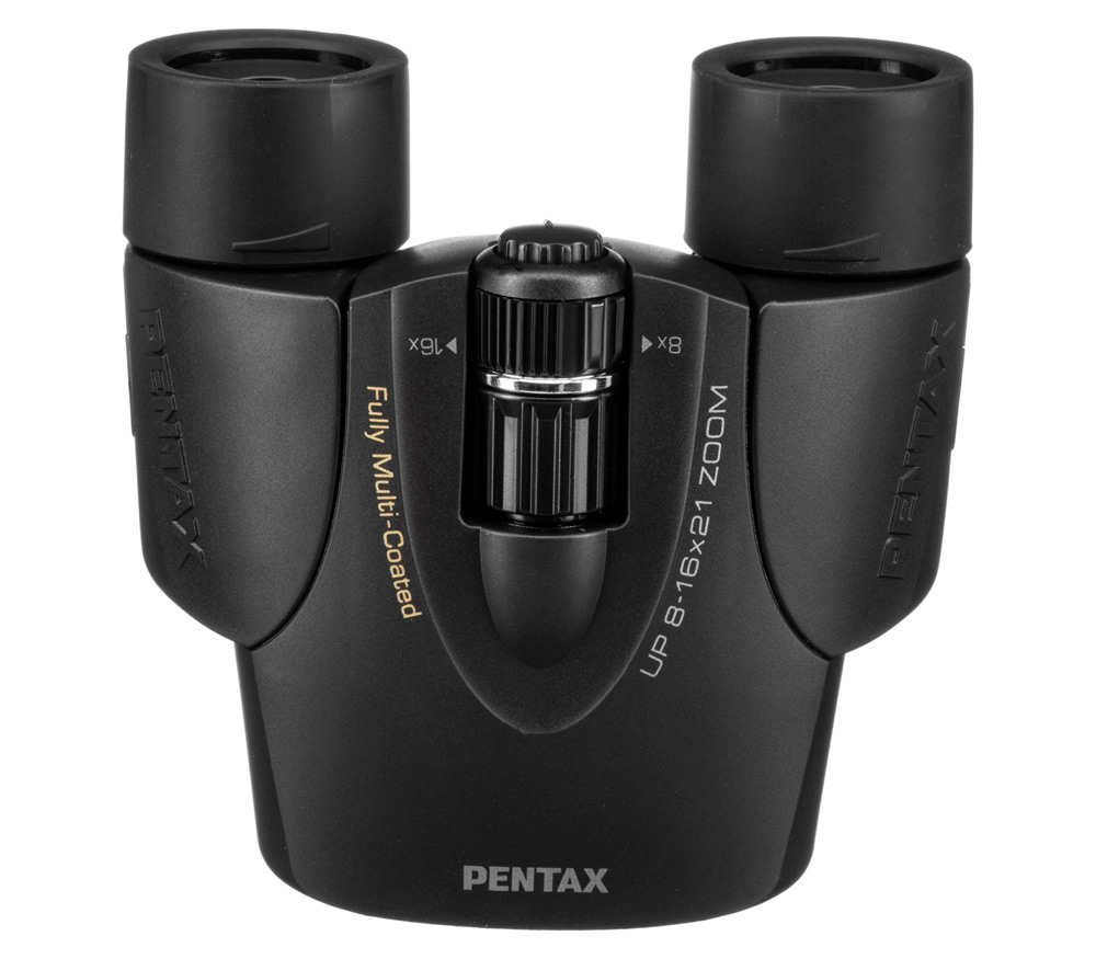 Бинокль Pentax UP 8-16x21, черный