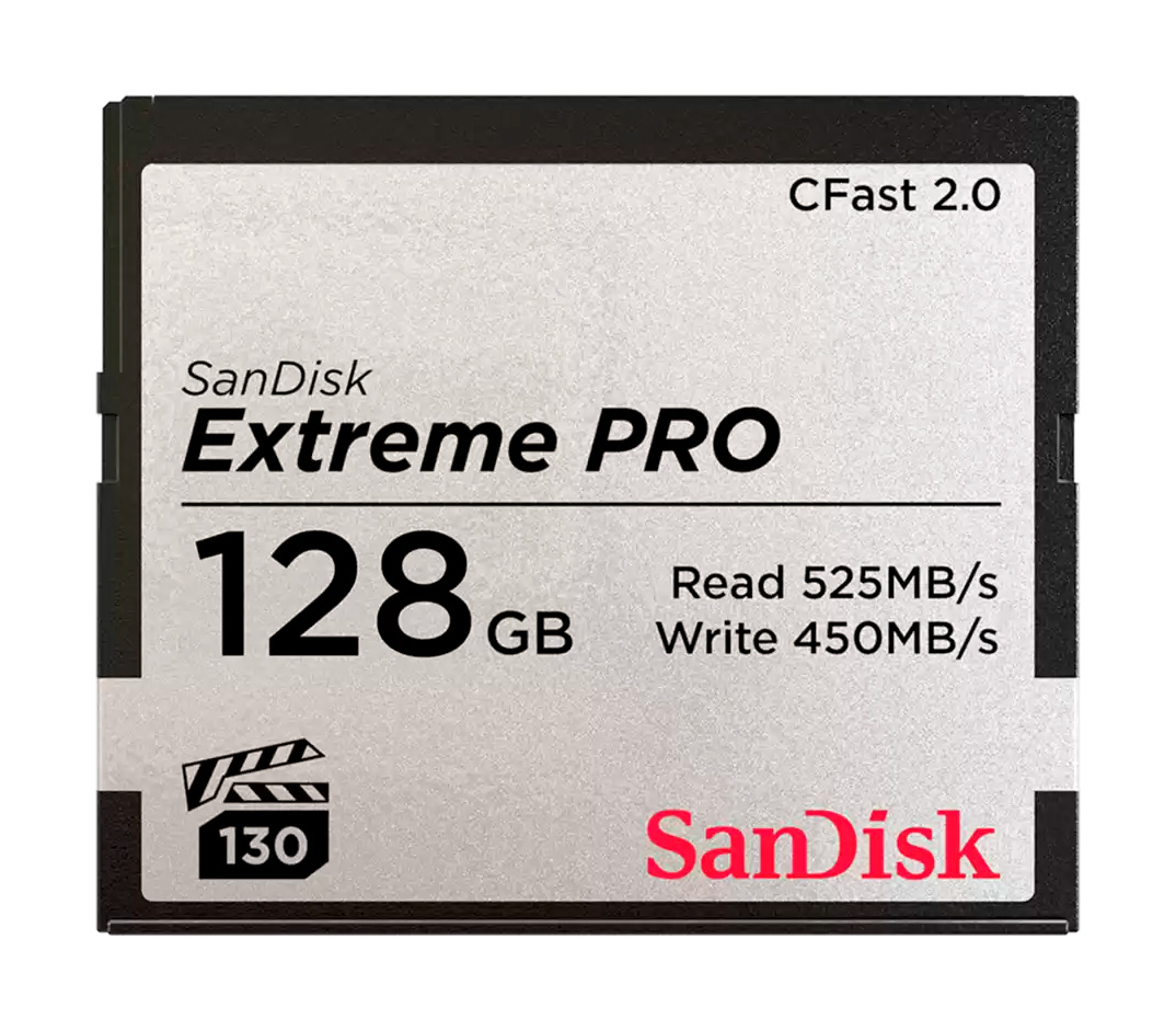 Карта памяти SanDisk CFast 128GB Extreme Pro R525/W450MB/s VPG130 (3433X)