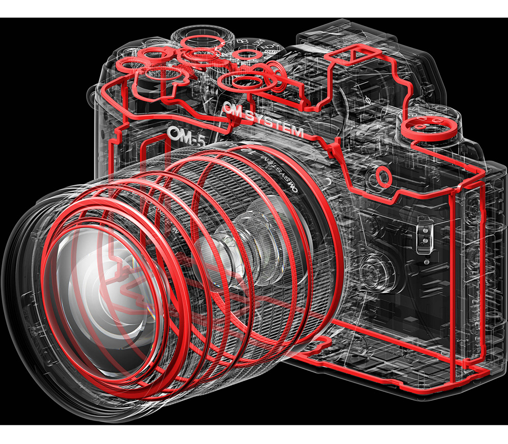 Беззеркальный фотоаппарат OM System OM-5 Body черный