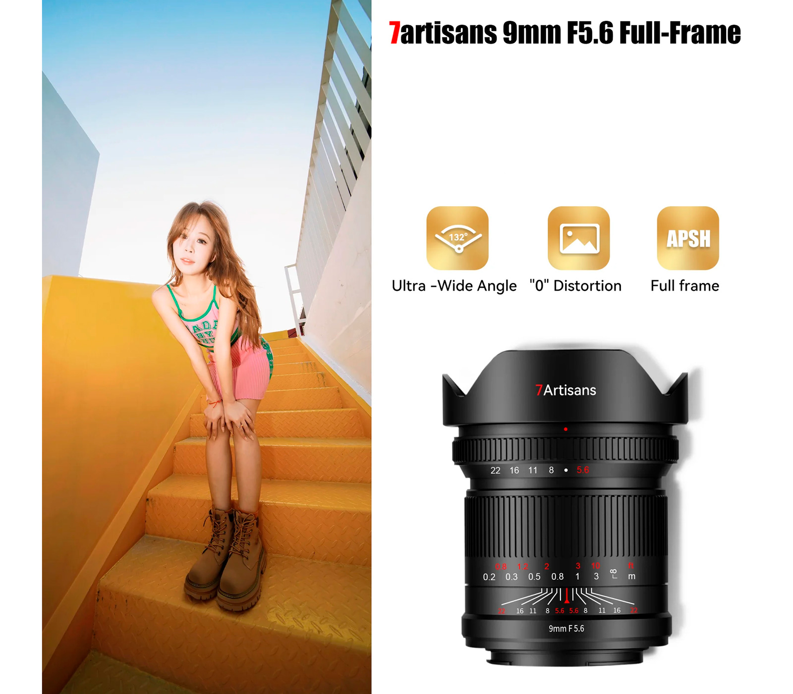 Объектив 7Artisans 9mm f/5.6 Mark II Canon RF