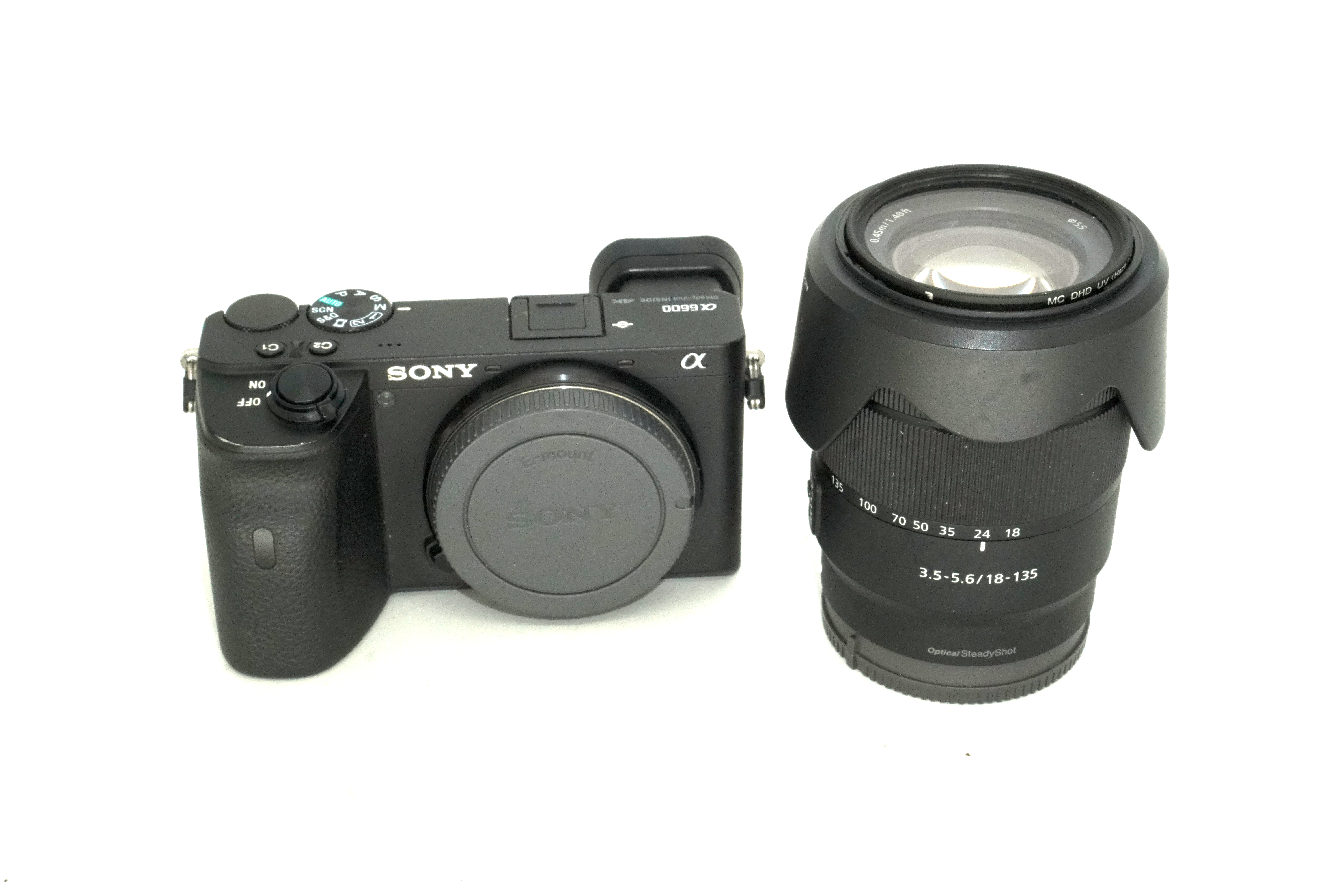 Беззеркальный фотоаппарат Sony A6600 kit 18-135mm f/3.5-5.6 OSS (состояние 4) (б/у)