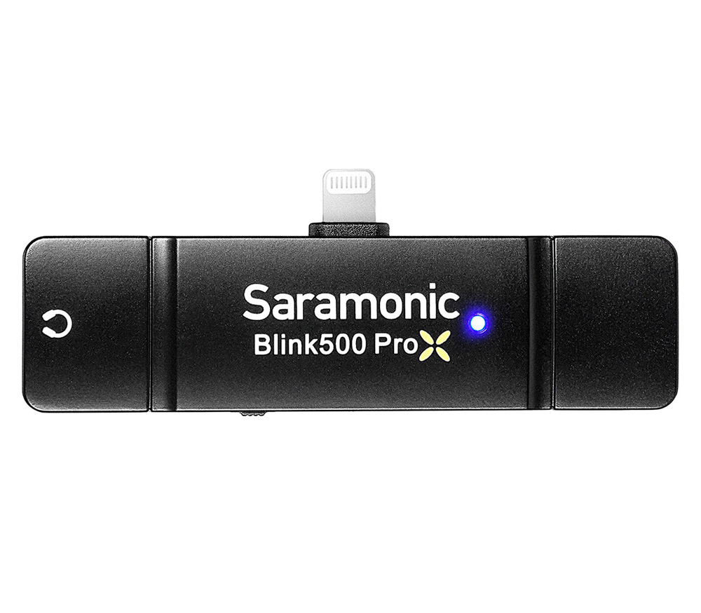 Беспроводная система Saramonic Blink500 ProX B4 (TX+TX+RXDI), 2.4 ГГц, Lightning
