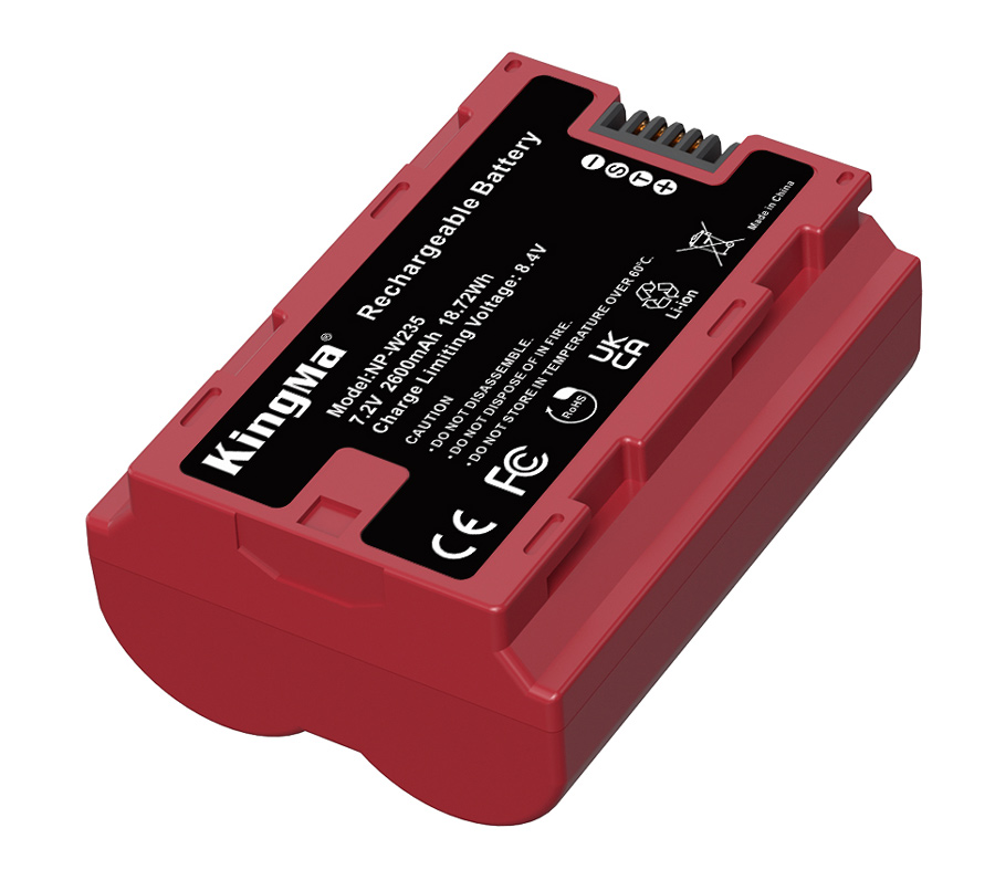 Аккумулятор Kingma NP-W235 с защитным кейсом, 2600 мАч