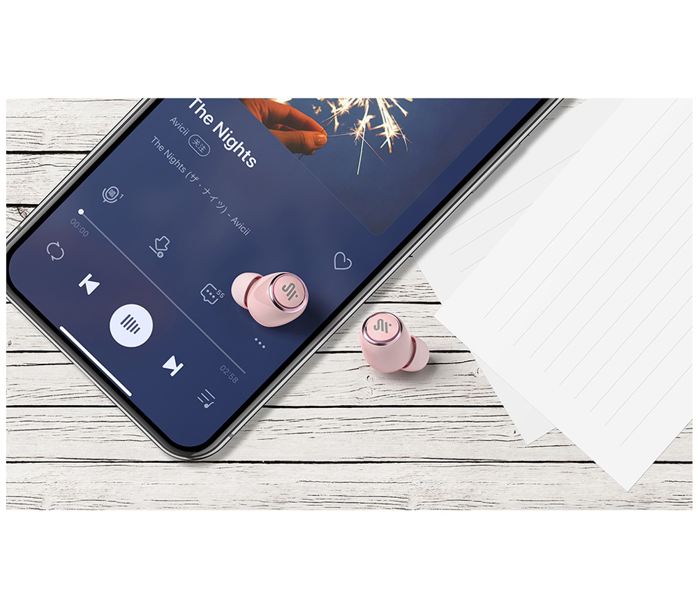 Беспроводные наушники Saramonic SR-BH40, розовые