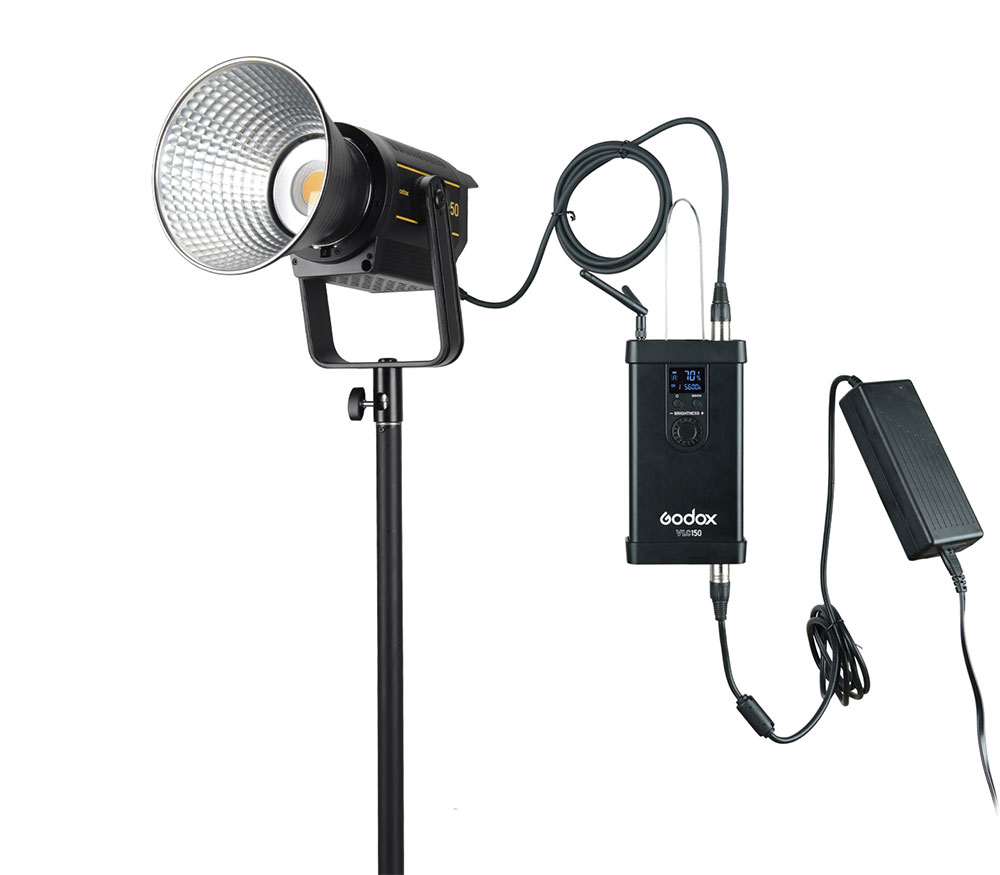 Осветитель Godox VL150, 150 Вт, 5600К, светодиодный, без пульта