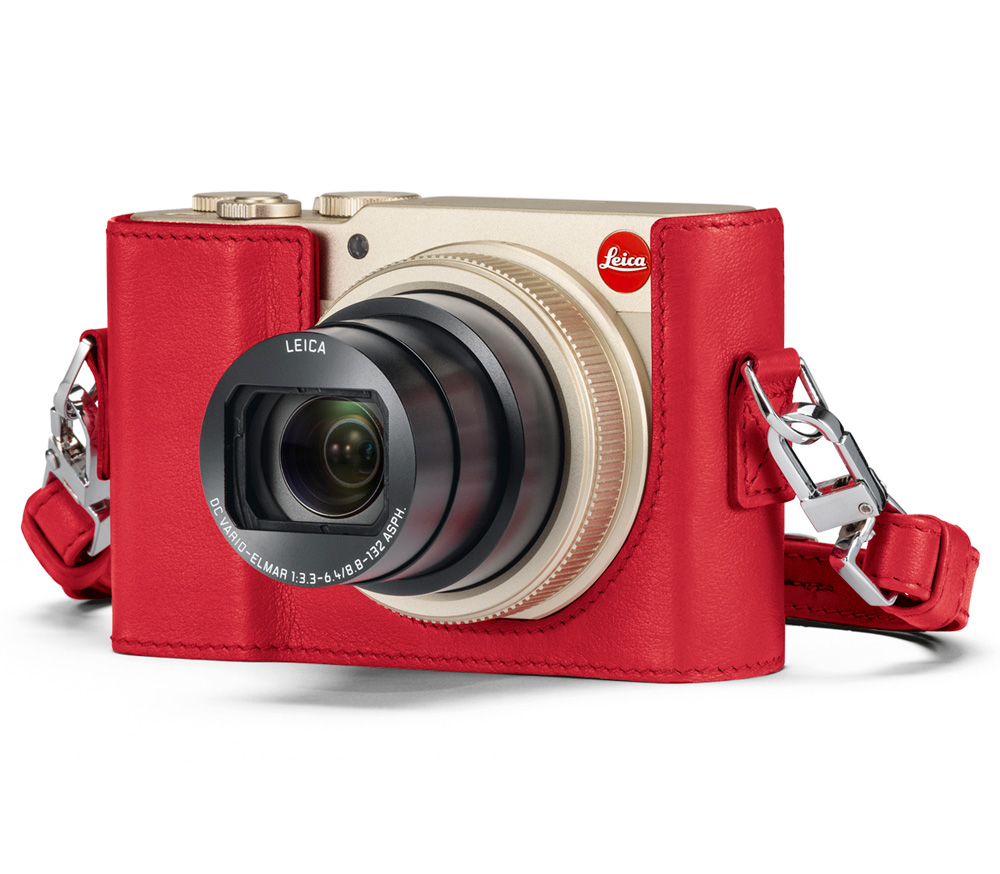 Чехол Leica Protector для C-LUX, кожа, красный