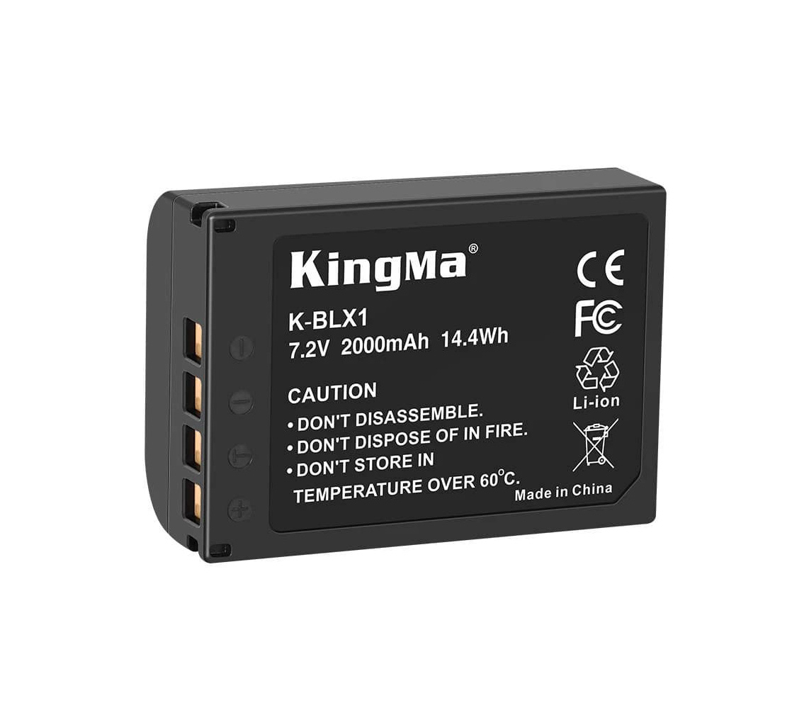 Аккумулятор Kingma BLX-1, с защитным кейсом, 2000 мАч