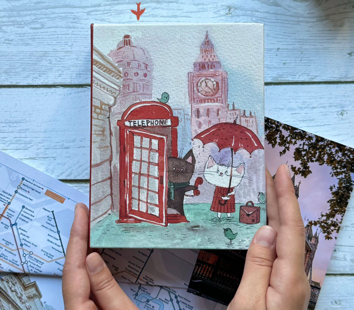 Фотоальбом Полином 100 фото 10х15 см - Приключения хвостиков в Лондоне