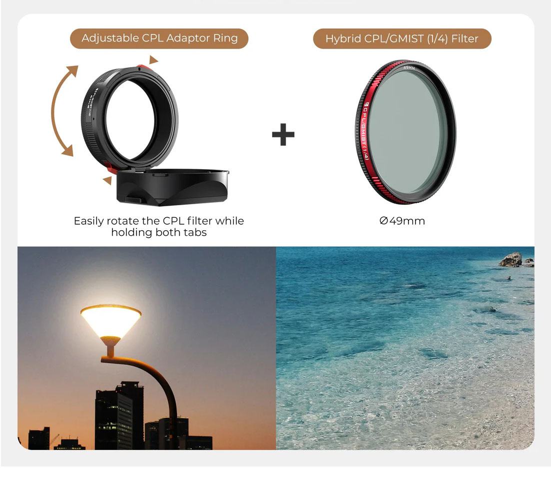 Бленда Freewell Fuji X100 Series Real Lens Hood Black