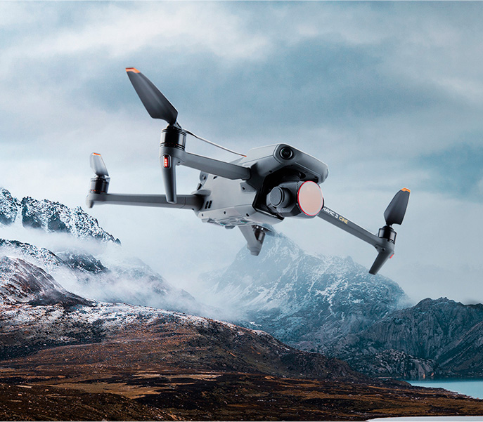 Светофильтры PGYTECH ND-PL 8/16/32/64 Professional Set для DJI Mavic 3 (уцененный)