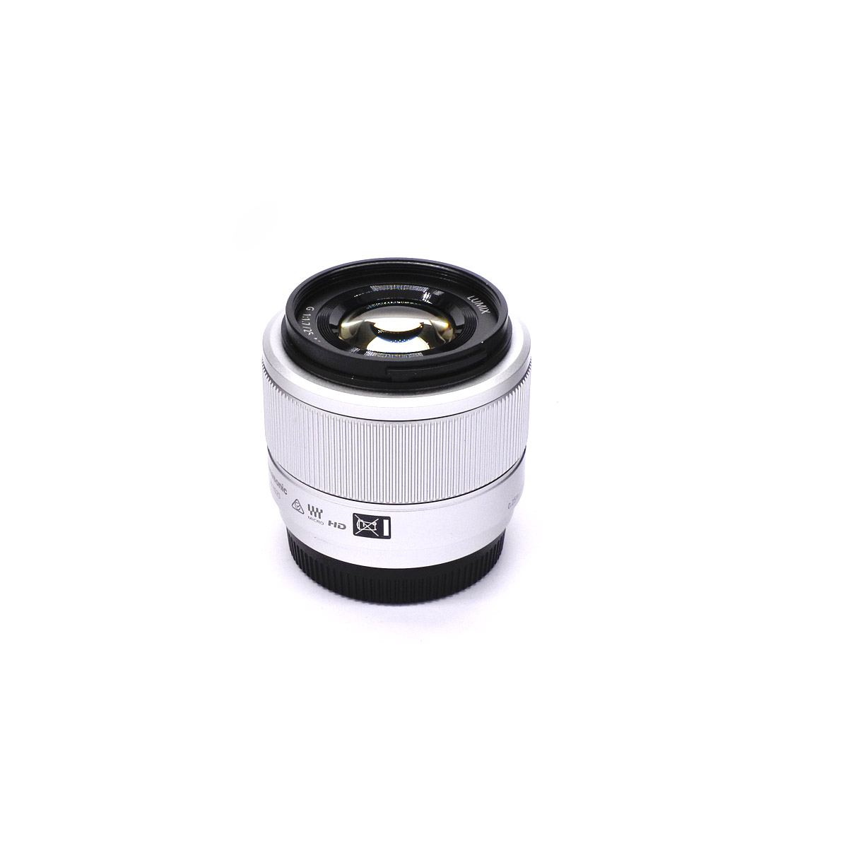 Объектив Panasonic Lumix 25mm f/1.7 G Aspherical silver (состояние 4) (б/у)